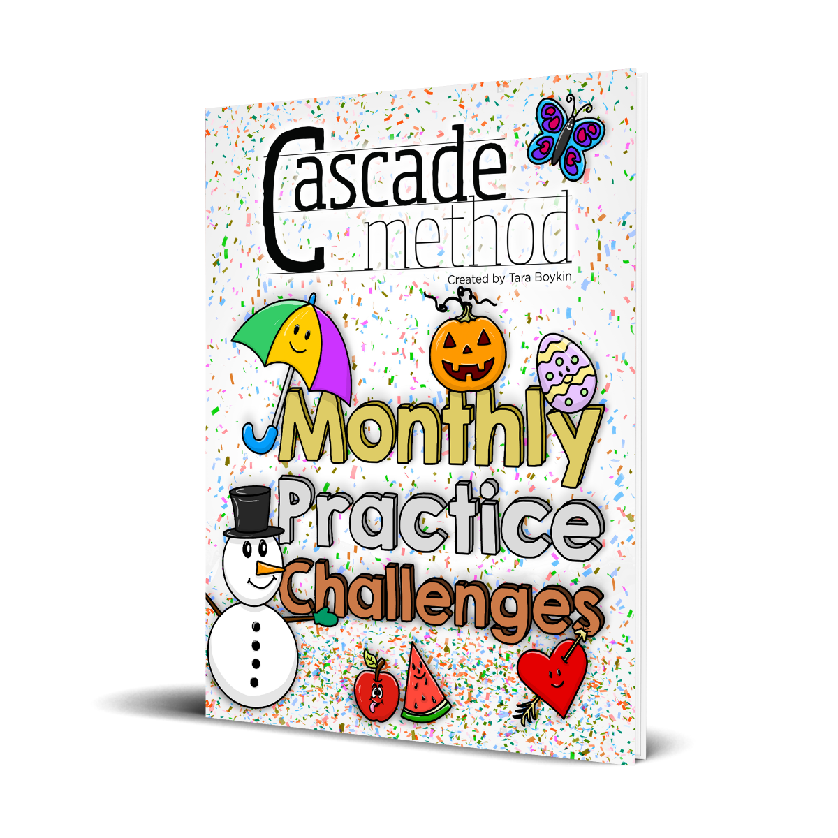 Monthly Practice Piano Book for Children