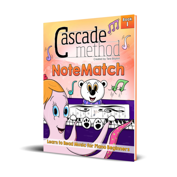 NoteMatch Piano Book for children