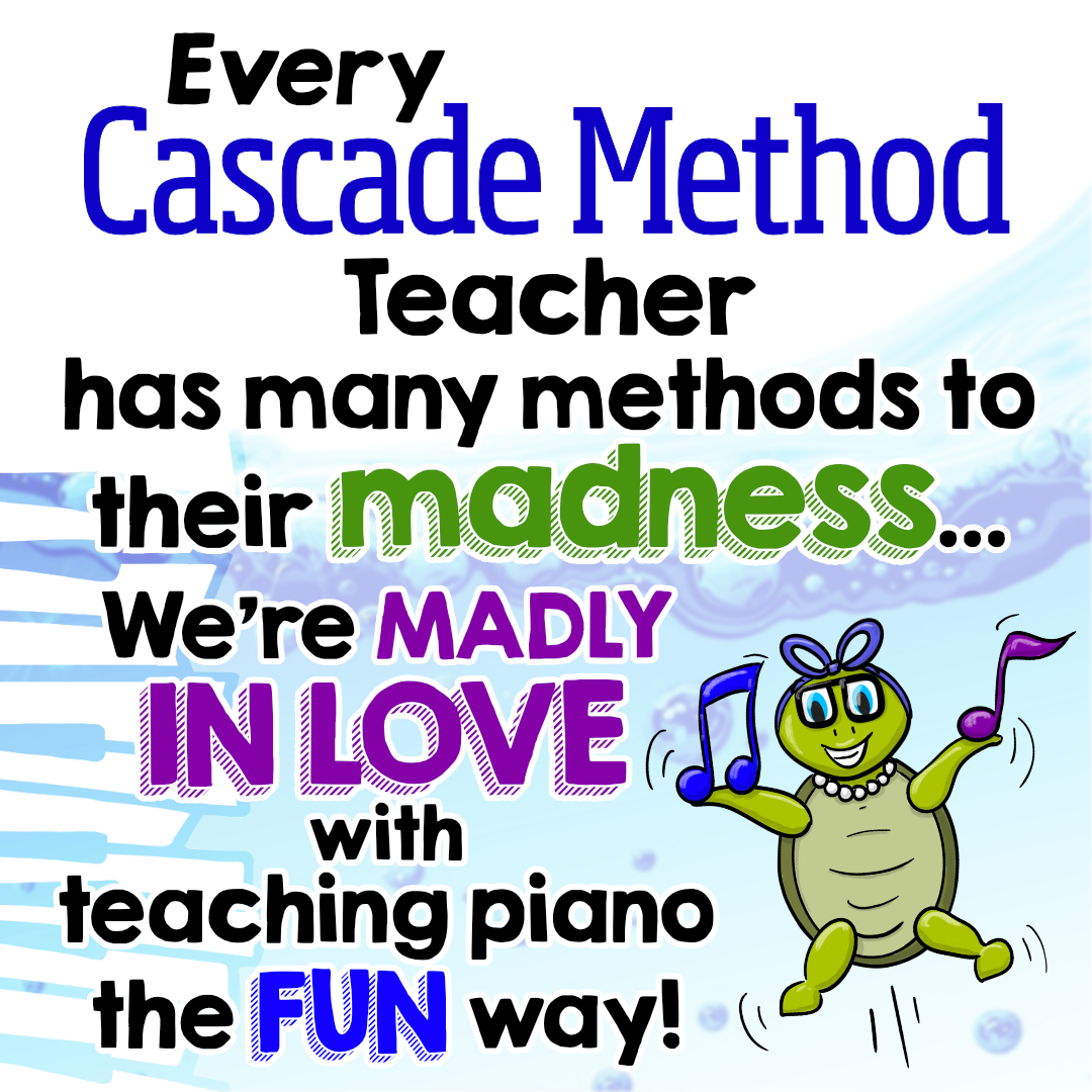 Fun piano methods with the Cascade Method