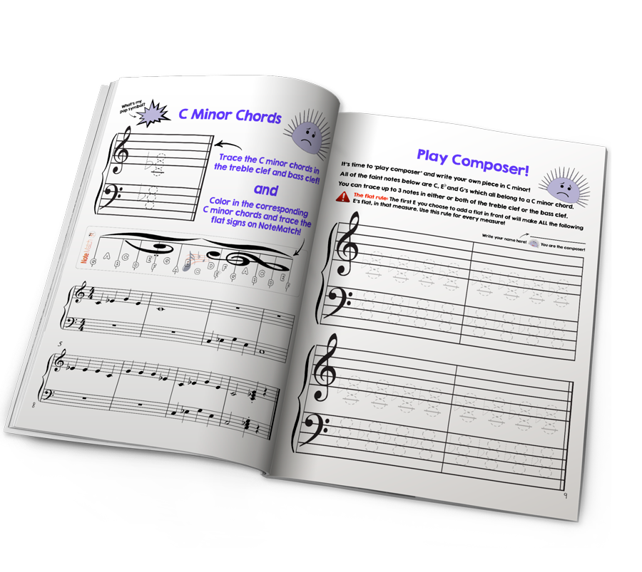 chords children's piano book