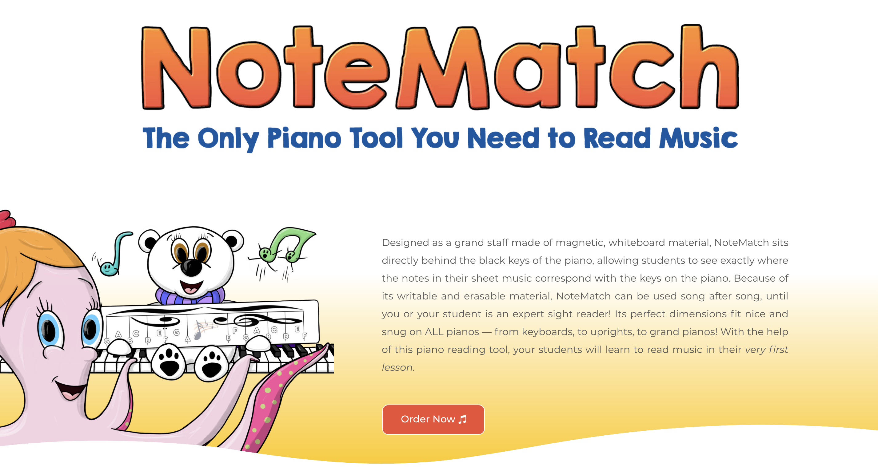 NoteMatch Piano Reading Tool 