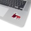 Romantic Polar Bear at the Piano Sticker - Image 6
