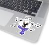 Peanut with Music Notes Sticker - Image 14