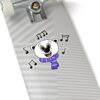 Peanut with Music Notes Sticker - Image 2