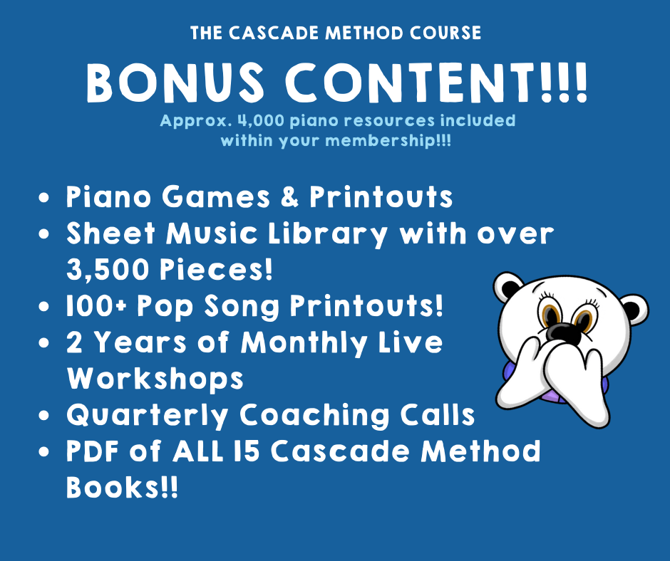 Bonus content from the Cascade Method course