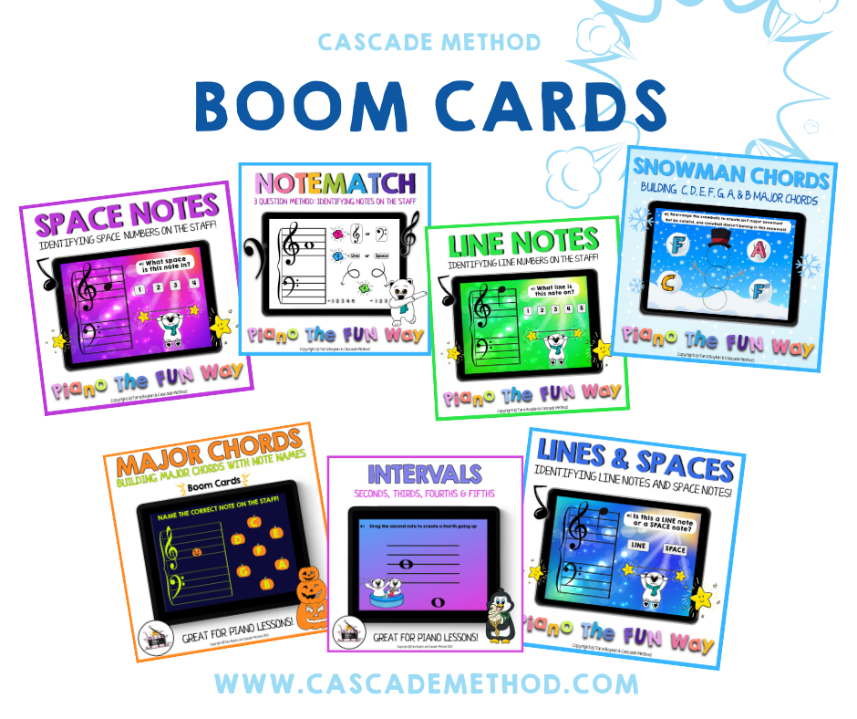 Cascade method boom cards