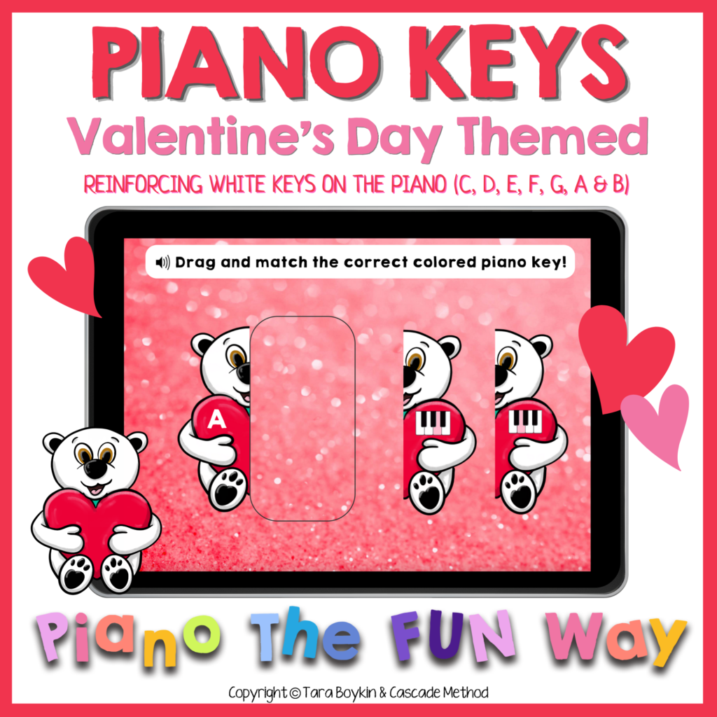 Piano Keys Game for Kids