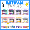 Piano Interval Bundle