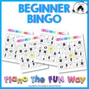 Easy Piano Game for Beginning Students in 2023