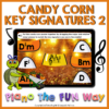 Candy Corn Sharp Key Signatures 2 (Treble)