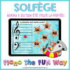 Solfege Niveau 3 Edition Été (Toute la portée)