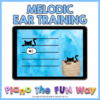 Melodic Ear Training - Level 1 (Cat Theme)
