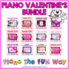 Piano Valentines Bundle