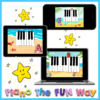 Building Easy Major Chords (Beach Theme; White Keys) - Image 3