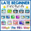 Late-Beginner Piano  Bundle