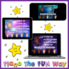 Right Hand Finger Numbers- Steps/Skips, Up/Down, (Star) - Image 3