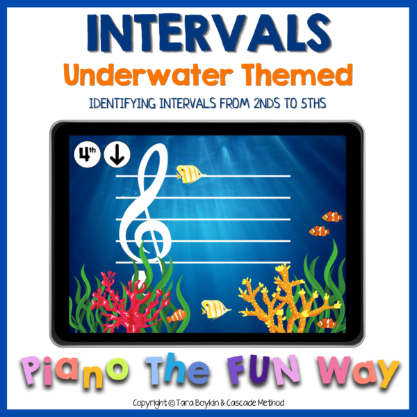 Intervals: Seconds to Fifths (Under Water Theme)