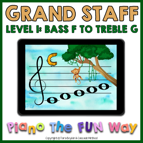 Grand Staff Level 1 (Jungle Theme)