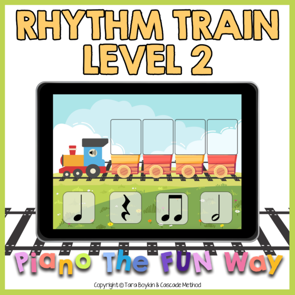 Rhythm Train Level 2 (Quarter Note/Rest, Half Note, 8ths)