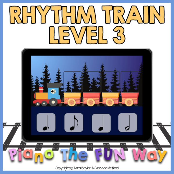 Rhythm Train Level 3 (Dotted Quarter, 8th)