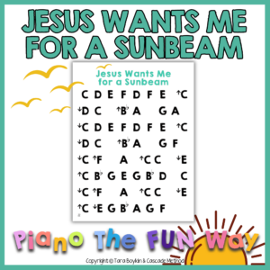 Jesus Wants Me for a Sunbeam