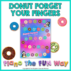 Donut Forget Your Fingers