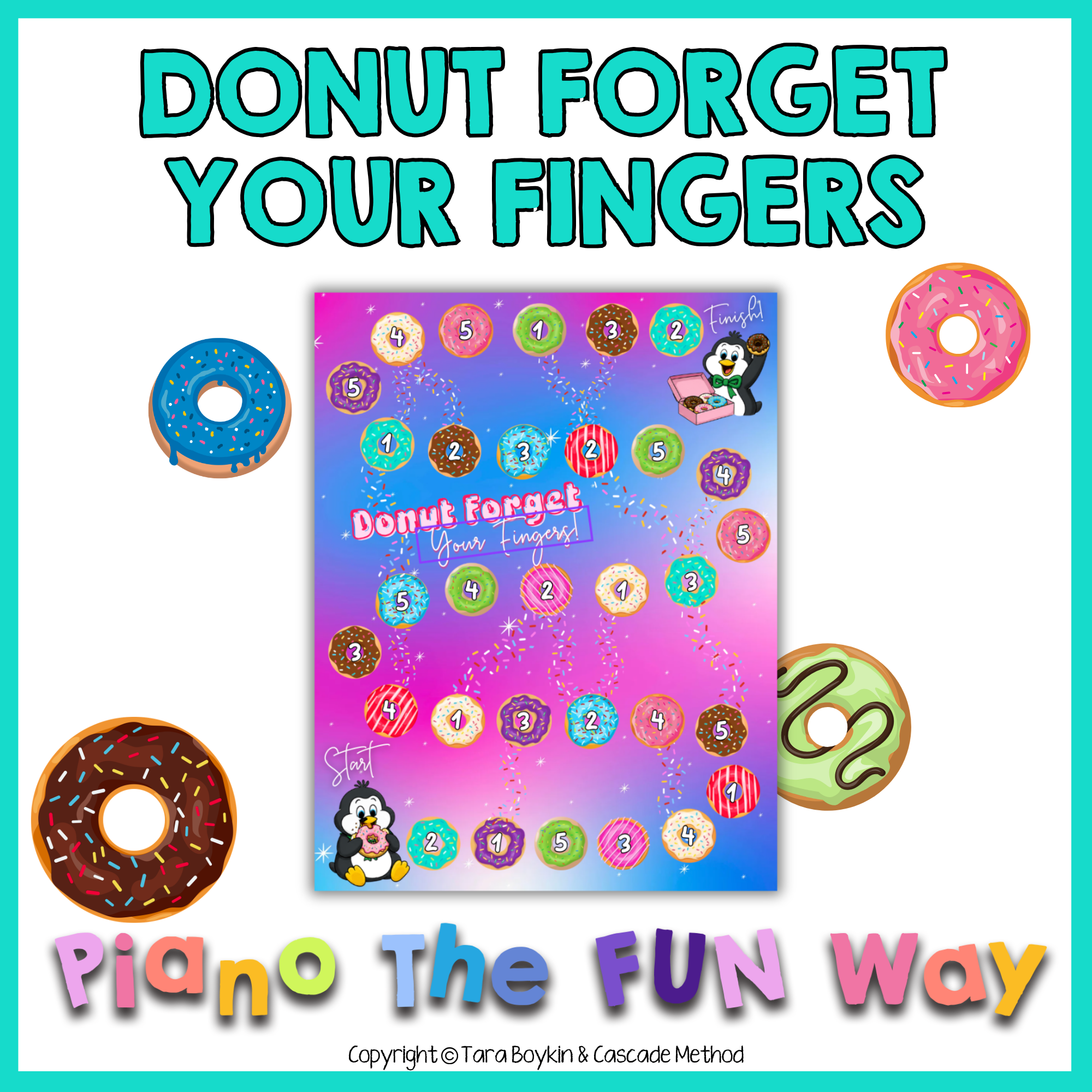 Donut Forget Your Fingers